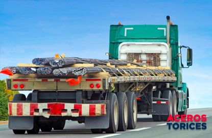 transporte de barras de acero transporte de barras de acero