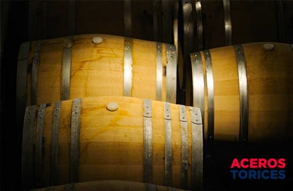 fleje de acero como parte de un barril Fleje de acero como componente de un barril