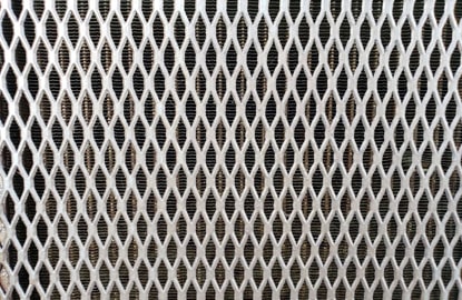malla de acero expandida con forma de rombo Malla de acero expandida con forma de rombo