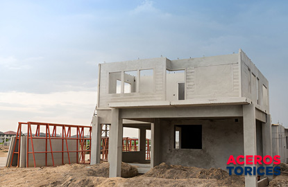 casa en obra negra elaborada con blocks Casa en obra negra elaborada con blocks de concreto - Sistema Constructivo Tradicional