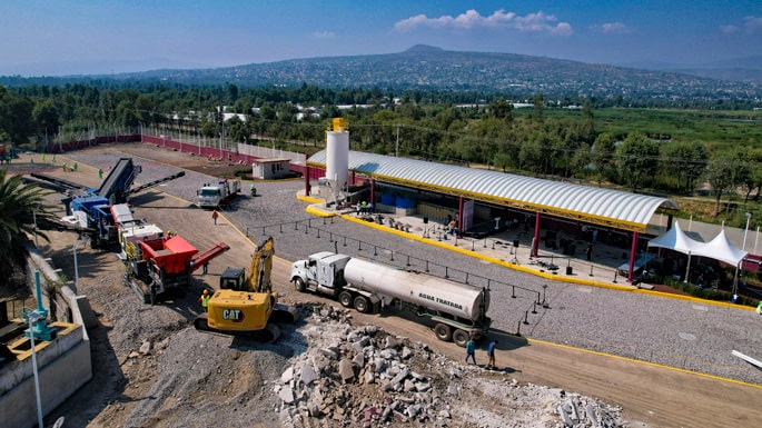 Planta Trituradora de Residuos de la Construcción en CDMX