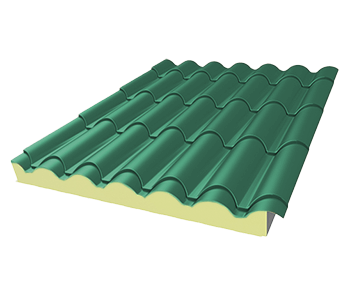 metcoppo color ral 6028 verde Pieza de Panel Metcoppo color verde
