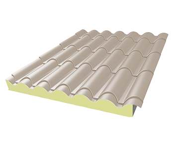 metcoppo color ral 9002 arena Pieza de Panel Metcoppo color arena