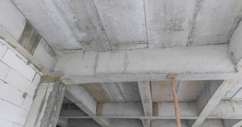 entrepiso de concreto armado en construccion Entrepiso de concreto armado en construcción