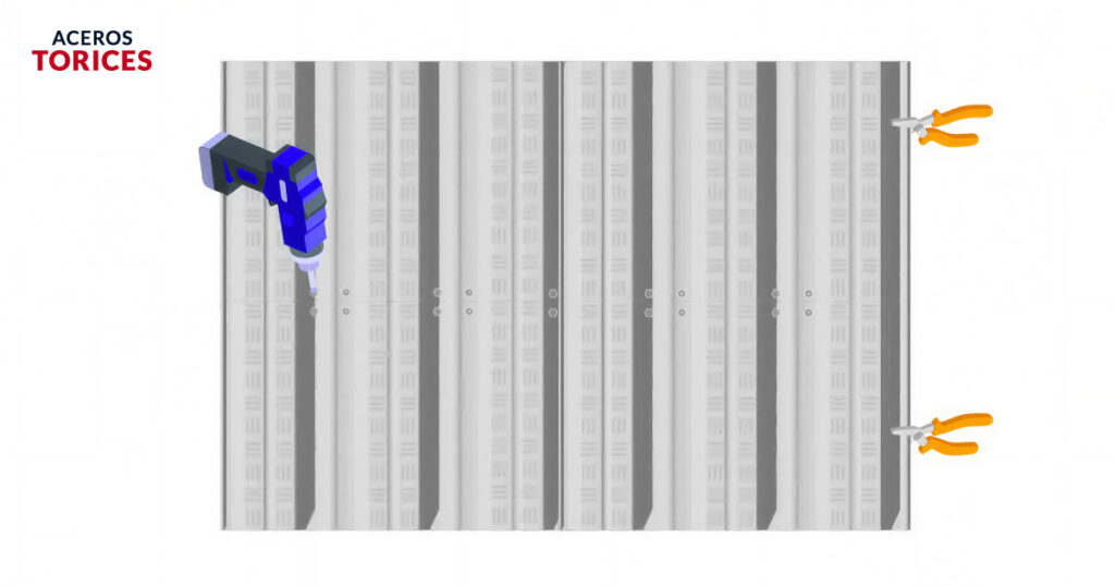 fijacion de tornilleria autoperforante Fijación de tornillería autoperforante
